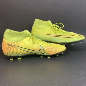 Nike Mercurial Superfly 7 Club MDS MG -Men's 12 -Lemon Venom Aurora- BQ5463-705